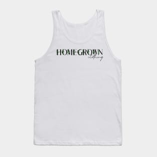 Homegrown Floral Wrap Font Tank Top